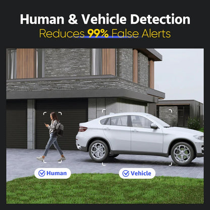 12MP Smart Dual Light Camera Kits Security Cam 8CH NVR 8PCS POE Camera Outdoor CCTV Video Surveillance Protection Camera