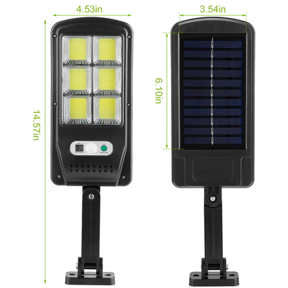 1Pc 450W 300W 200W Solar Powered Motion Sensor Wall Lights Outdoor IP65 Waterproof 3 Modes with Remote Control for Street Front Door Deck
