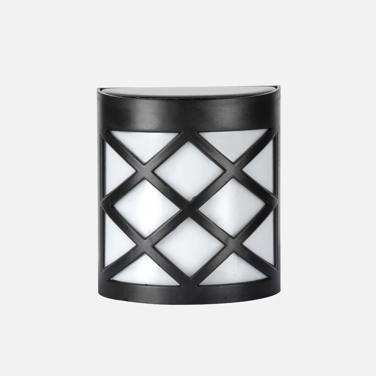 Gigalumi Grid Solar Fence Lights Set (8 Pack)