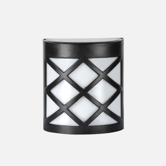 Gigalumi Grid Solar Fence Lights Set (8 Pack)