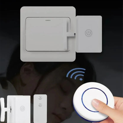 Wireless Control Light Switch off Tool Automatic Button Indoor Light Switch Button Portable Smart Wireless Control Button