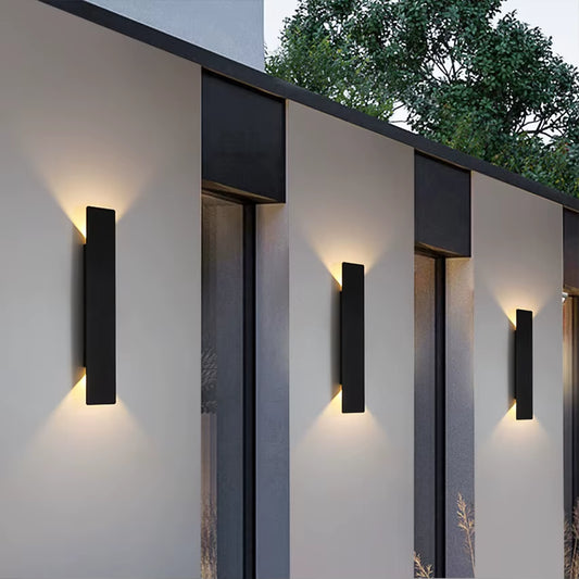 Modern Led Waterproof Outdoor up down Wall Lamp Aluminum 18W LED Wall Light Indoor Decorated Wall Sconce