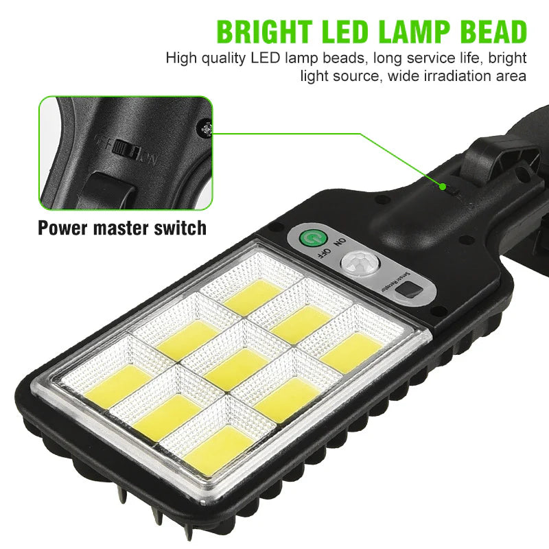 Solar Lights, Outdoor Courtyard Lights, Human Body Sensing Lights, Wall Lights, Integrated LED Household Solar Street Lights, Burst On