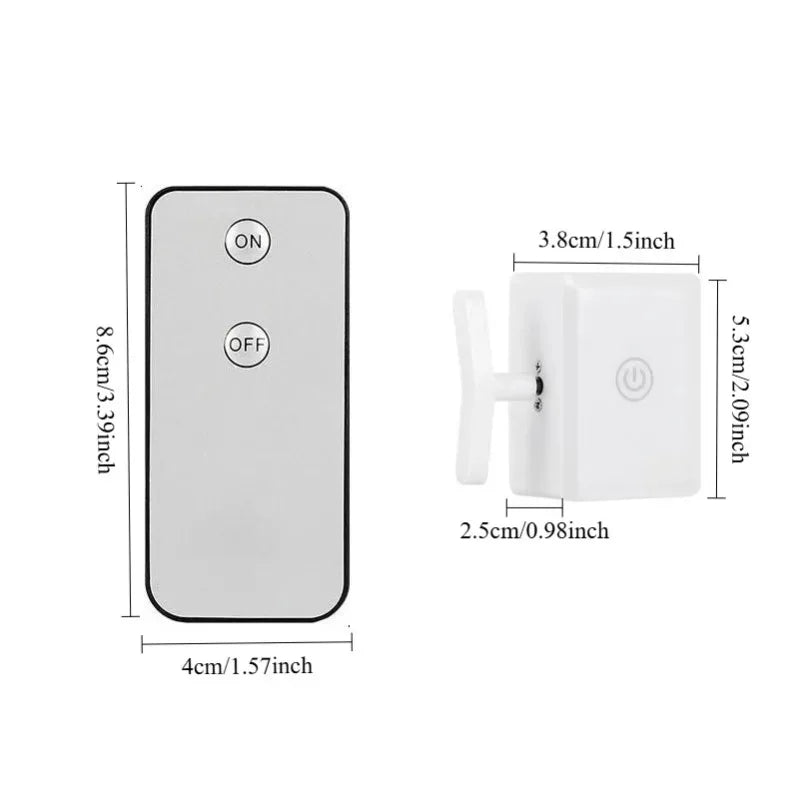 Wireless Control Light Switch off Tool Automatic Button Indoor Light Switch Button Portable Smart Wireless Control Button