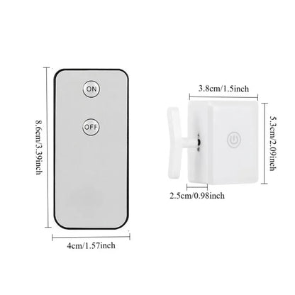 Wireless Control Light Switch off Tool Automatic Button Indoor Light Switch Button Portable Smart Wireless Control Button