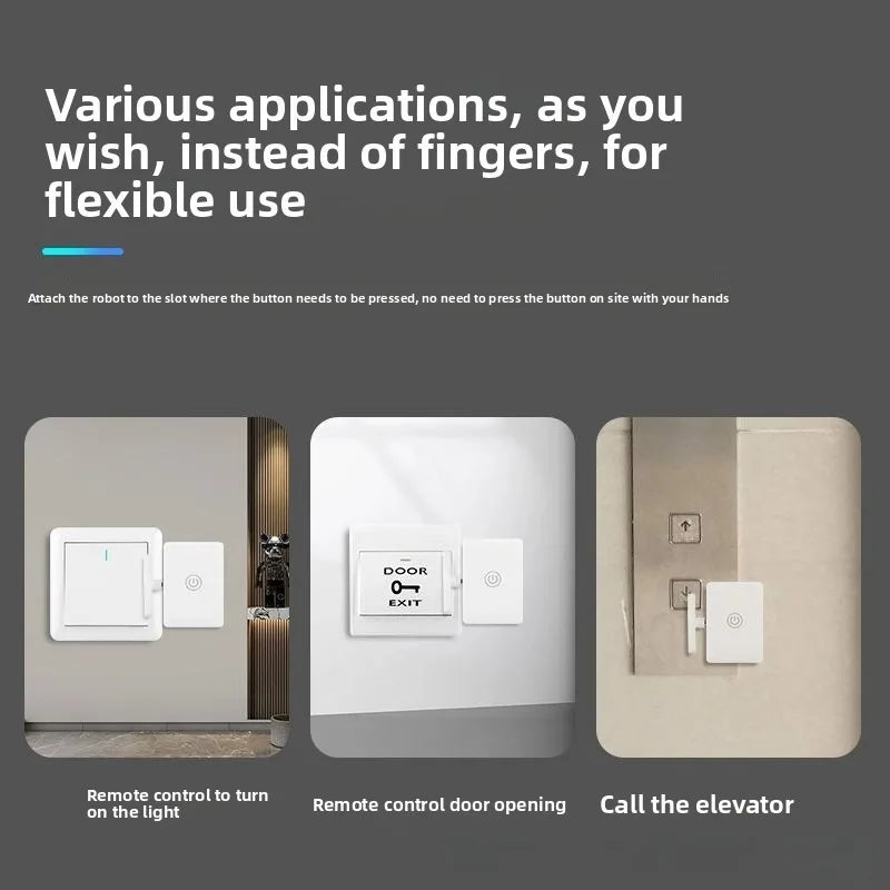 Wireless Control Light Switch off Tool Automatic Button Indoor Light Switch Button Portable Smart Wireless Control Button