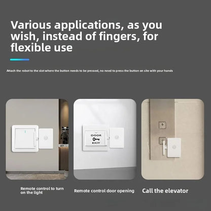 Wireless Control Light Switch off Tool Automatic Button Indoor Light Switch Button Portable Smart Wireless Control Button
