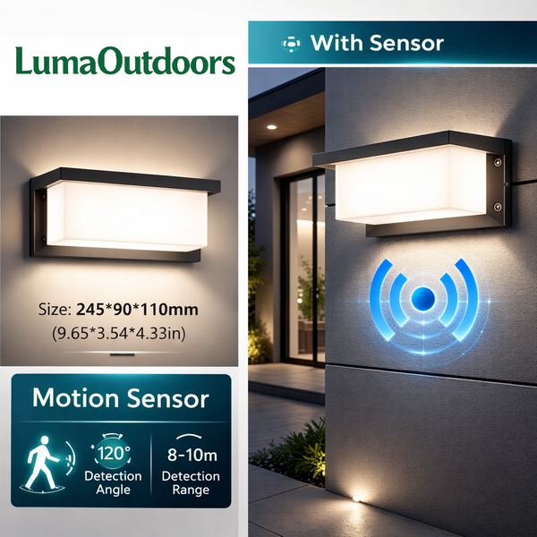 LED Wall Light Motion Sensor
